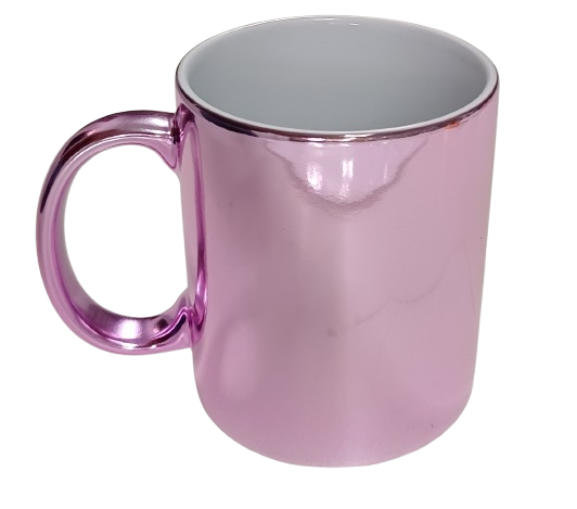 Mugs Metallic Chrome Purple Rose Gold