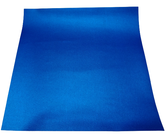 Glitter Sticker Adhesive Craft Vinyl Blue 2pcs 25x30cm