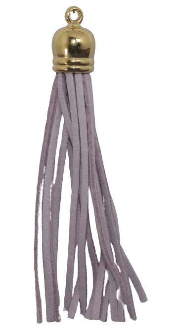 Tassels Gold 80mm Light Mauve No 50