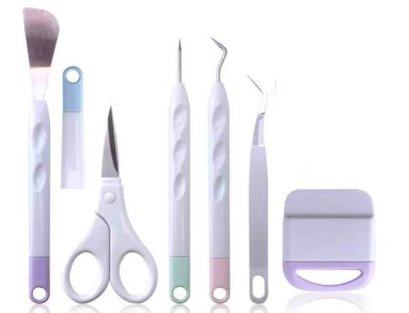 Weeding Tool Kit 6pcs Pastel Colors