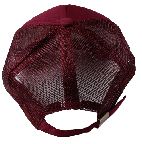 Cap Mesh Trucker Maroon