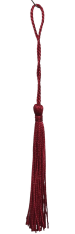 Tassels 130mm Burgundy Red No 43