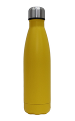 Double Wall Cola Bottle 500ml Yellow