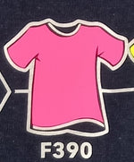 Vinyl HTV Flex PlotterFilms 250mm Fluoresent Neon Pink F390