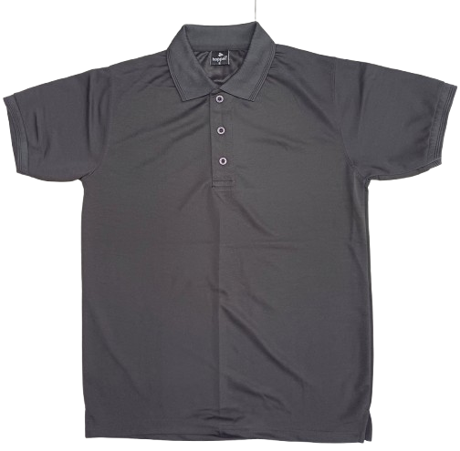 Golfers Drifit Polyester 220 gram Charcoal Grey Medium