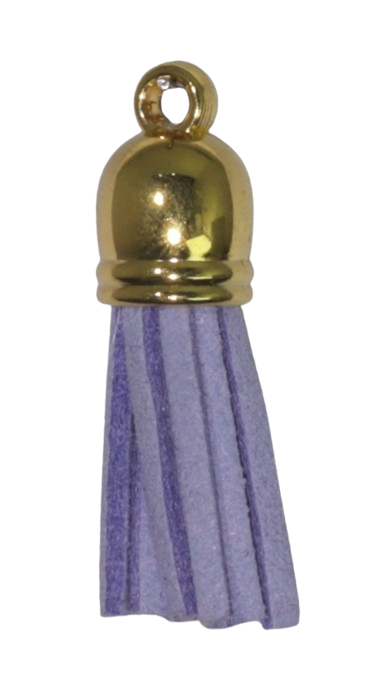 Tassels Gold 35mm Lilac No 10