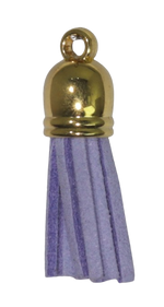 Tassels Gold 35mm Lilac No 10