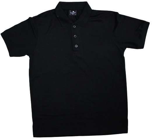 Golfers Cotton Blend 280 gram Black 3X-Large