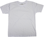 Tshirt Kids180g White 8-9