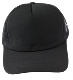 Cap Mesh Trucker Black