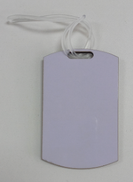 Luggage Tags MDF Rectangle (Oval top)