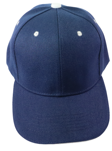 Cap Baseball Navy with White Trim