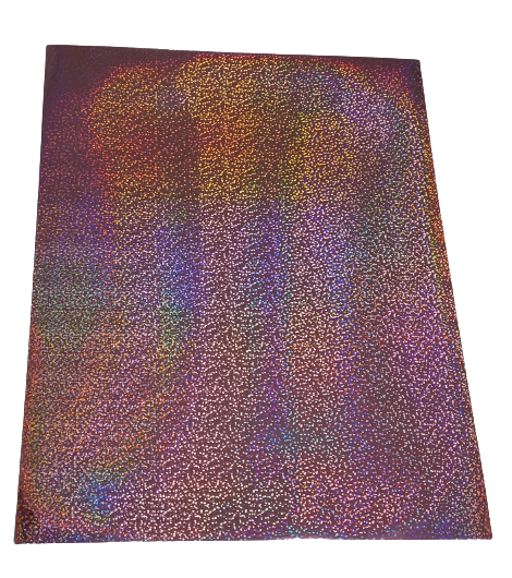Vinyl Permanent Chrome Rose Gold Speckled 2pcs 25x30cm