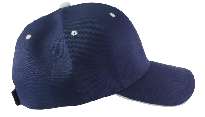 Cap Baseball Navy with White Trim