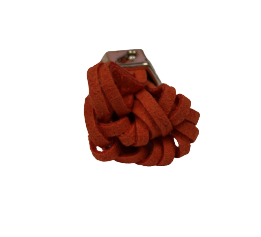 Tassels 25mm Hexagon Burnt Orange