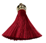 Tassels 65mm Burgandy