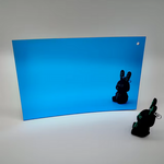 Acrylic Sheet Mirror Topaz Blue A5