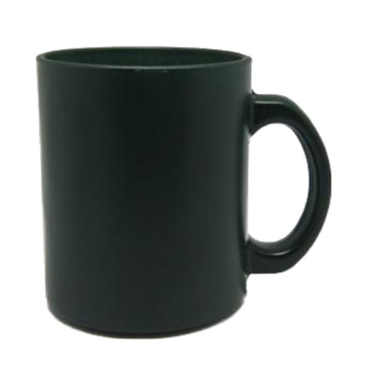 Mugs - Magic Color Change Frosted Glass Black 11OZ