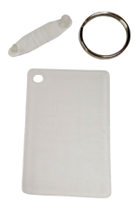 Keyring Sublimation Acrylic Rectangle 40x60 mm