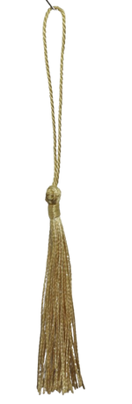 Tassels 130mm Light Gold No 29