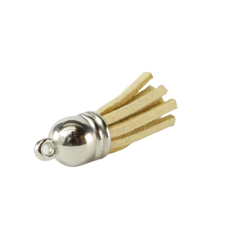 Tassels Silver 35mm Tan No 26