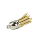 Tassels Silver 35mm Tan No 26
