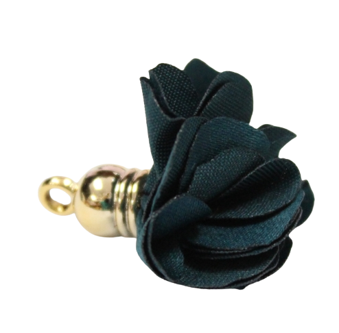 Tassels 25mm Flowers Jade