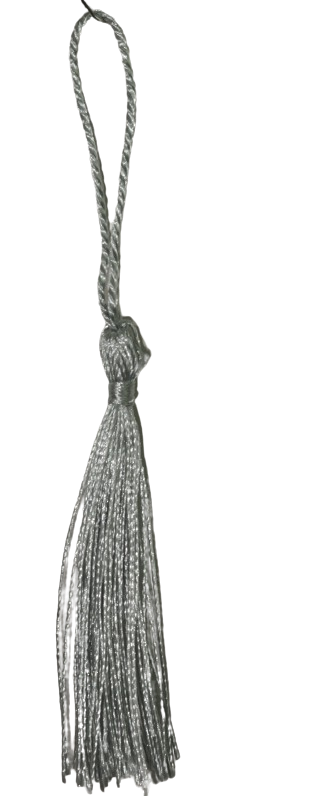 Tassels 130mm Light Grey No 34