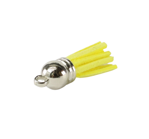 Tassels Silver 35mm Lemon No 43