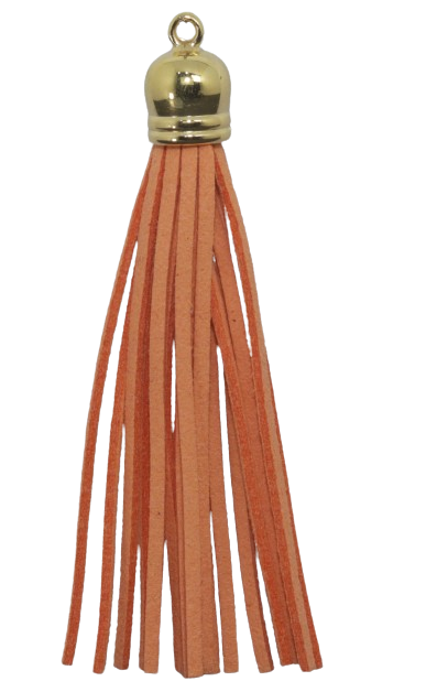 Tassels Gold 80mm Orange No 9