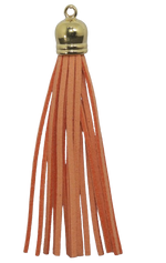 Tassels Gold 80mm Orange No 9