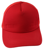 Cap Mesh Trucker Red