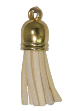 Tassels Gold 35mm Cream No 42