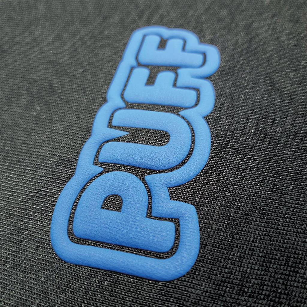 Vinyl HTV Puff Metallic Teal Blue
