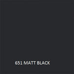 Vinyl Oracal 651 5yr Signage Matt Black
