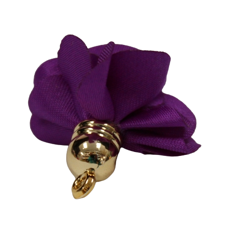 Tassels 25mm Flowers Purple