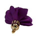 Tassels 25mm Flowers Purple