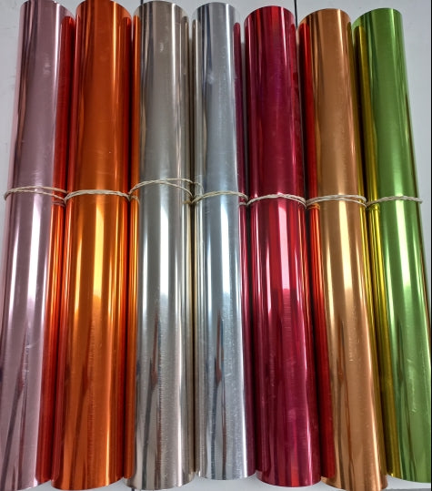 Vinyl HTV Chrome Green Gold Chinese