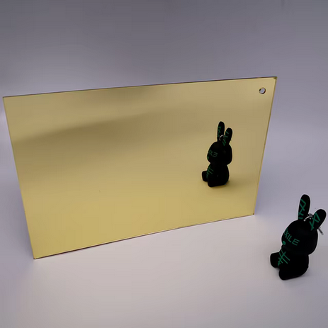Acrylic Sheet Mirror Light Gold A5
