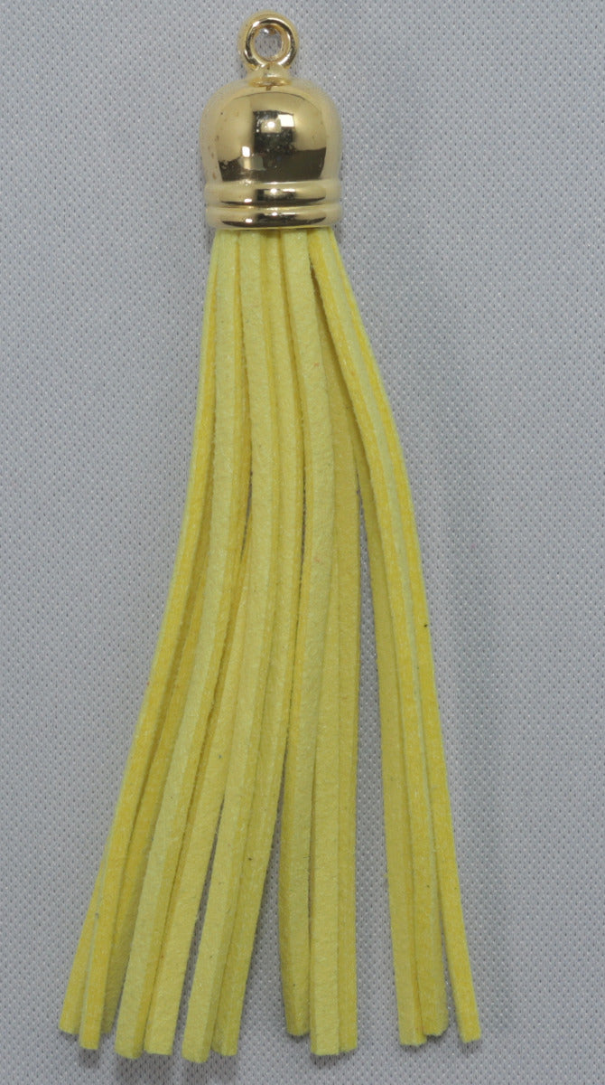 Tassels Gold 80mm Lemon No 17