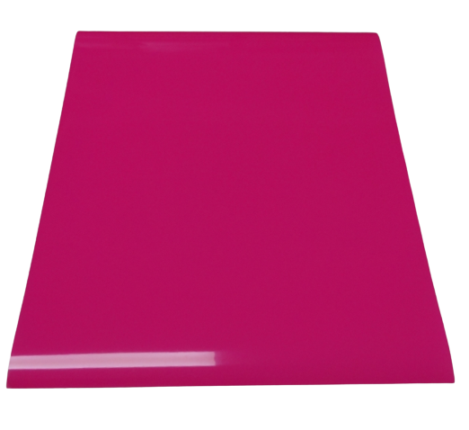 HTV Luminous / Glow in Dark - Pink turns Orange 2pcs 25x30cm