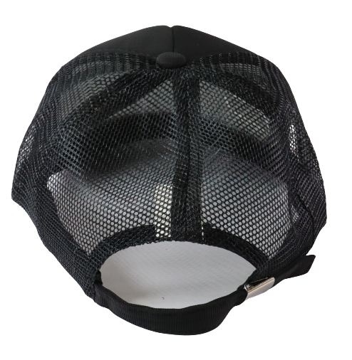 Cap Mesh Trucker Black