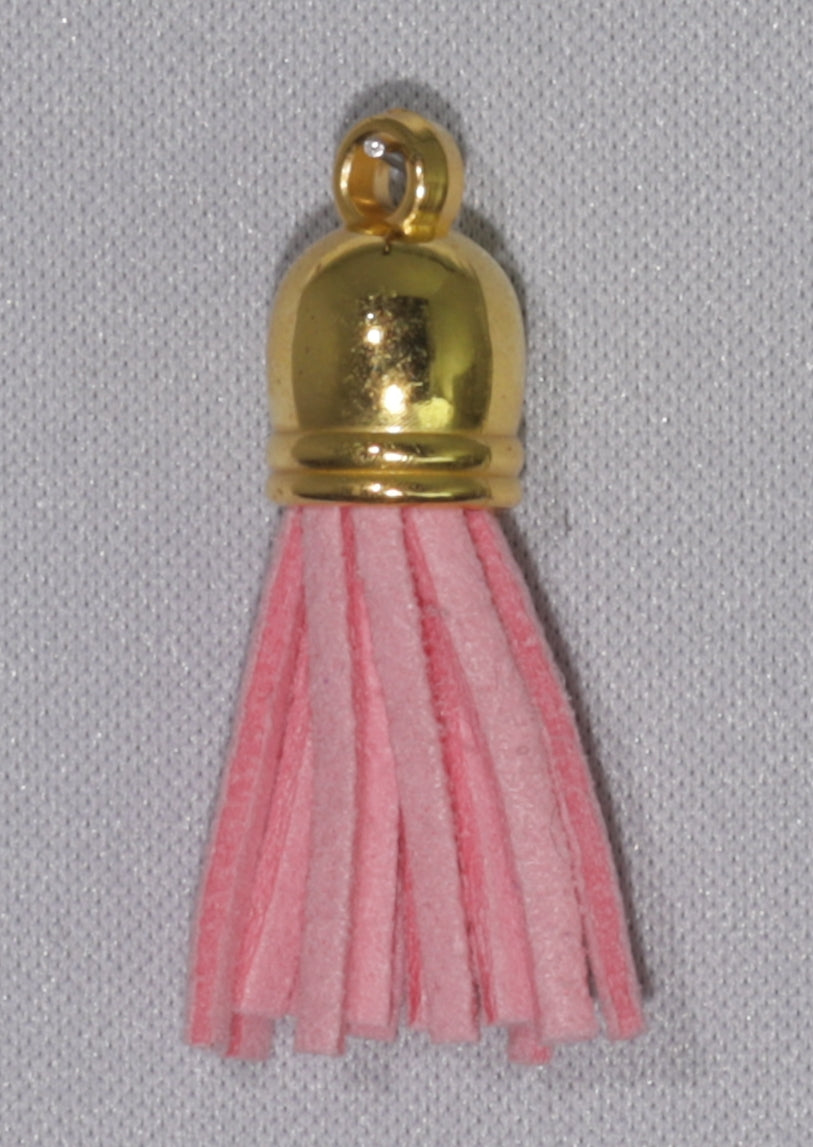 Tassels Gold 35mm Light Pink No 36