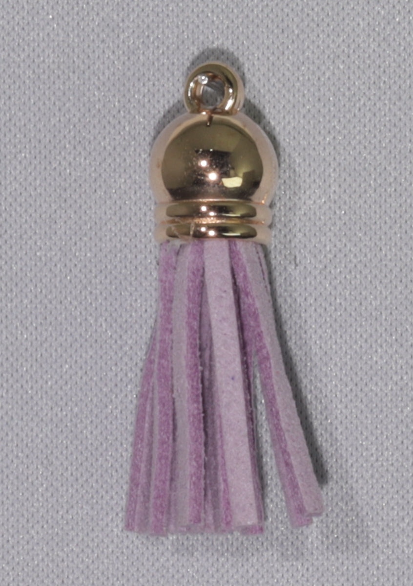 Tassels Gold 35mm Light Lilac No 18