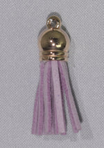 Tassels Gold 35mm Light Lilac No 18