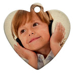 Pendants / Pet Tags/ Dog tag (Metal) Heart shape
