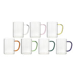 Mugs - Clear Glass with Clear Handle 11OZ