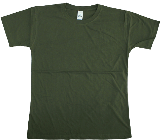 T-shirt 180 gram Millitary-Green Small