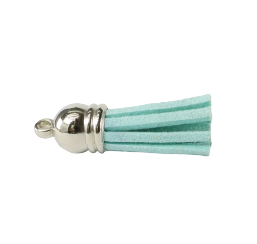 Tassels Silver 35mm Royal Blue No 28