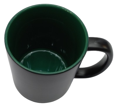 Mugs Magic Color Change Black With Inner Green